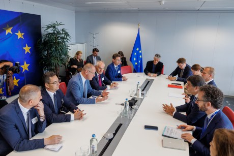 Az EU-s forrásokról egyeztetett dr. Cser-Palkovics András Brüsszelben