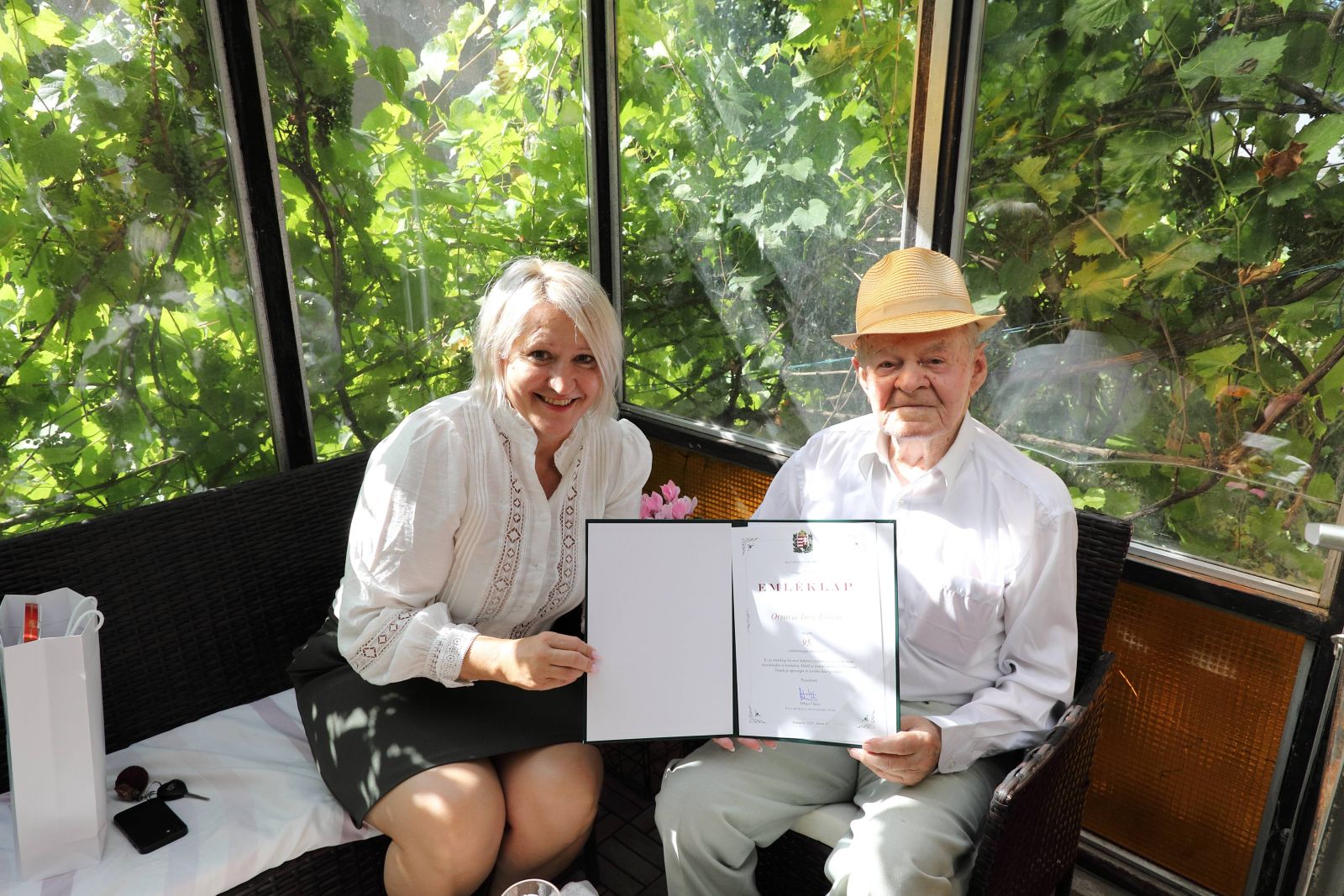 Boldog születésnapot, Imre bácsi! – A 95 éves Orsovai Imre Ferencet köszöntötték