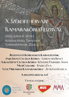 Tizedik alkalommal rendezik meg a Székesfehérvári Kamarakórus Fesztivált