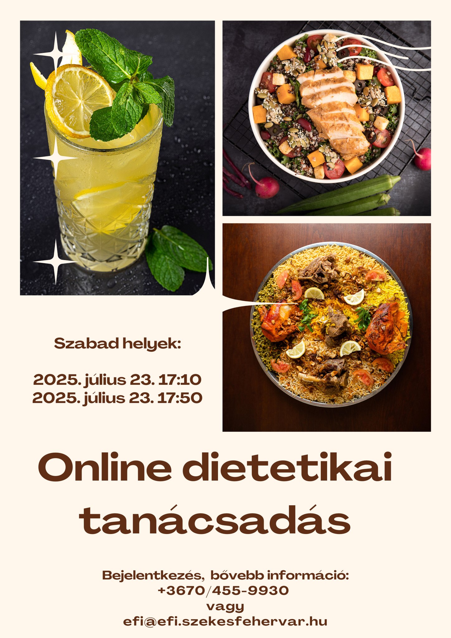 Lehet még jelentkezni az ingyenes online dietetikai tanácsadásra