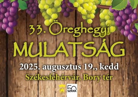 33. alkalommal lesz Öreghegyi Mulatság idén a Bory téren