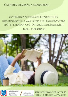 Csendes olvasás, repülős kiállítás, és Nagy Olvasásmánia