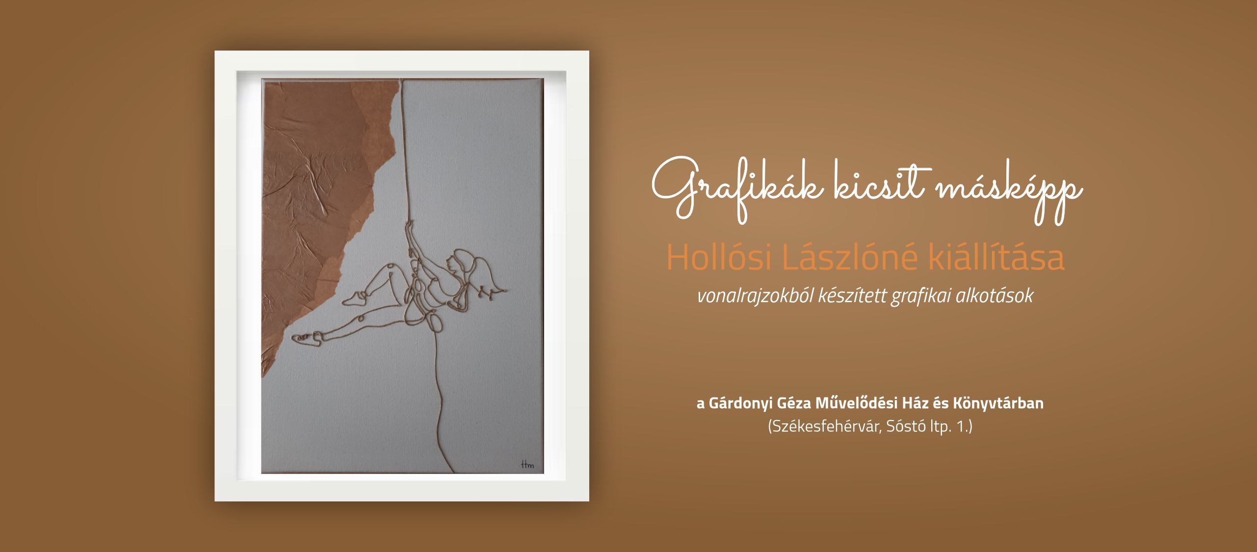 Grafikák kicsit másképp a Gárdonyi Géza Művelődési Házban