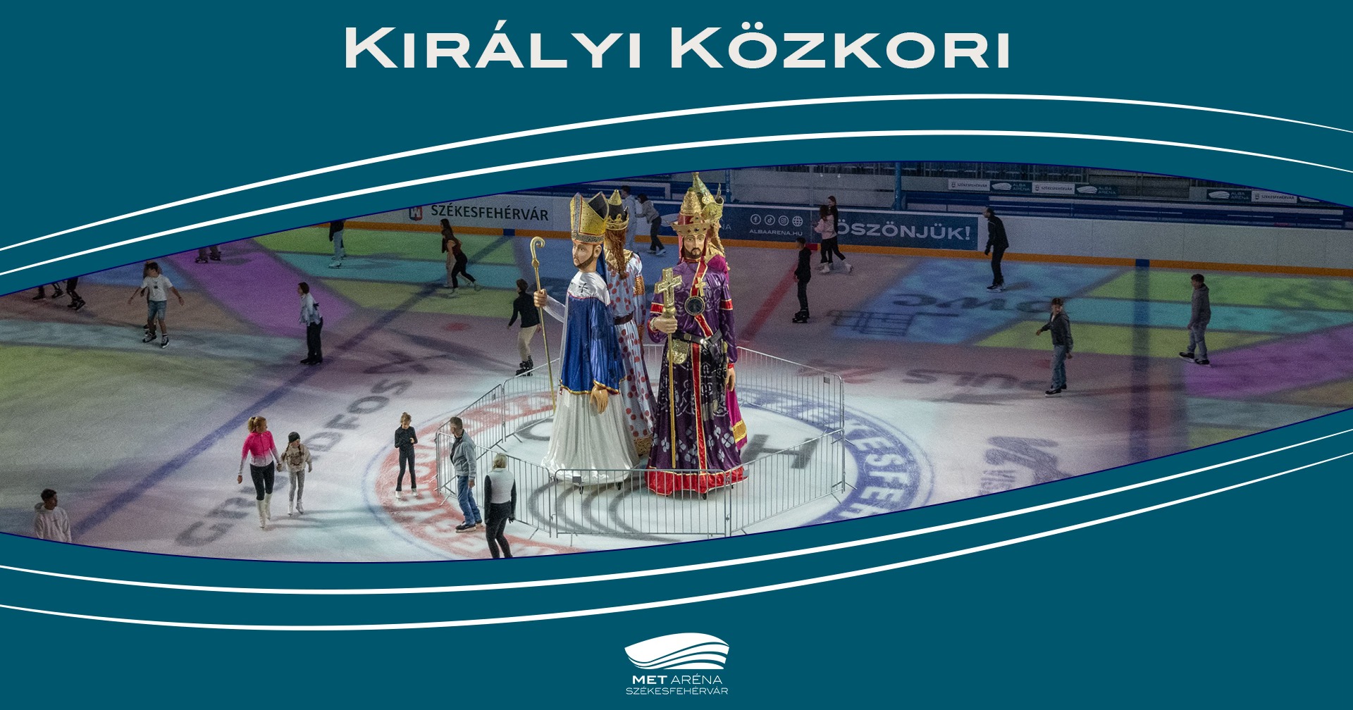 Szombaton Királyi közkori óriásbábokkal a MET Arénában