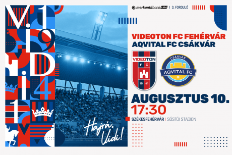 Vasárnap vármegyei rangadót vív a Videoton FC Fehérvár a Sóstói Stadionban