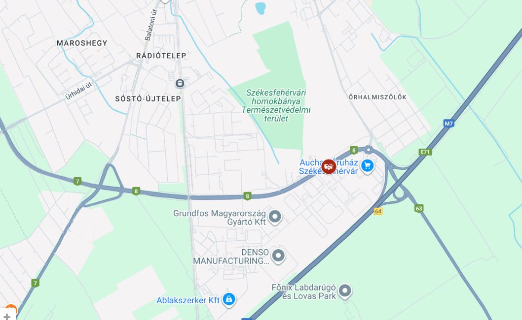 Baleset miatt teljes útlezárás van az elkerülőn az Auchannál