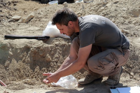 Avar kori szablya került elő Székesfehérvár határában