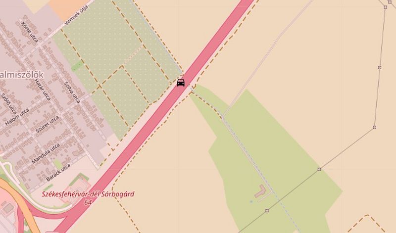 Ismét hármas karambol történt az M7-esen Székesfehérvárnál