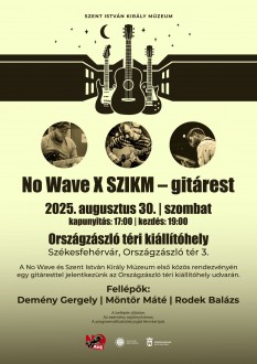 Vírtuózok Fehérváron - Gitárest a múzeum udvarán szombaton