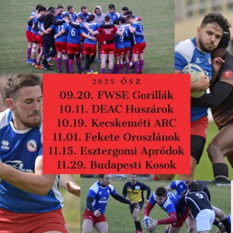 A megújult NB I-ben kezdi meg a harcot ősszel a Fehérvár Rugby Club