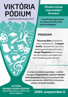 Énekmondó, látássérült sportoló és kézműves mester a Viktória Pódium ősznyitó találkozóján