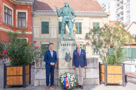 A 482 éve hősi halált Varkocs Györgyre emlékeztek Székesfehérváron