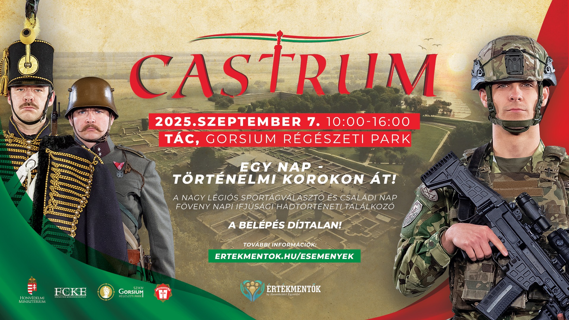 CASTRUM – A nagy légiós sportágválasztó és családi nap