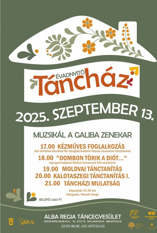 Évadnyitó táncház lesz szombaton a Malom utcában a Galiba zenekarral