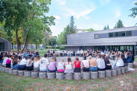 Évadnyitó tábor a Székesfehérvári Diáktanáccsal a Velencei táborban