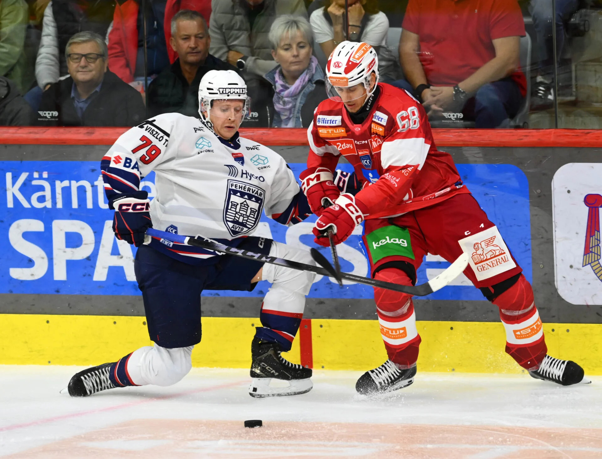 Klagenfurti vereséggel kezdte az ICEHL ligát a Fehérvár AV19