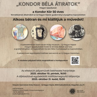 Megyei rajzpályázatot hirdet az 50 éves Kondor Kör