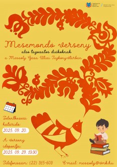 Mesemondó verseny alsósoknak, szavalóverseny nyugdíjasoknak a Mészöly Könyvtárban – még lehet jelentkezni