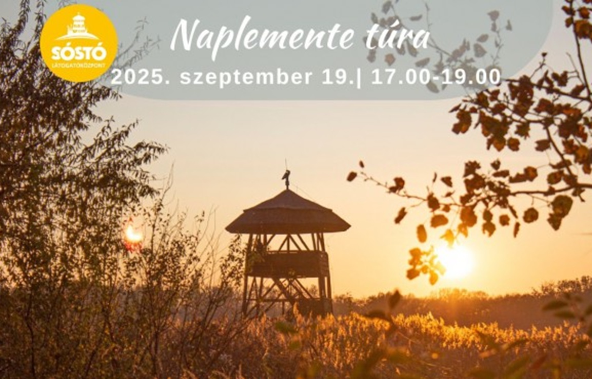 Újabb naplemente túrát rendeznek a Sóstón – még lehet regisztrálni