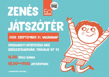 Zenés játszótér lesz vasárnap az Öreghegyi Közösségi Házban