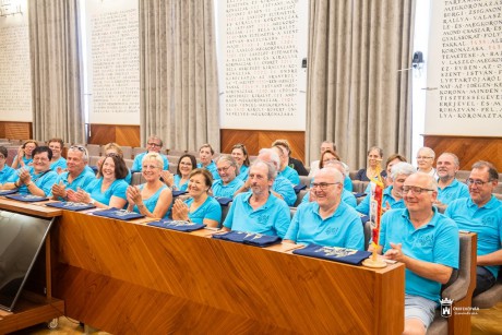 1959 egy kiváló évjárat - Schwäbisch Gmünd-i vendégek a Városházán
