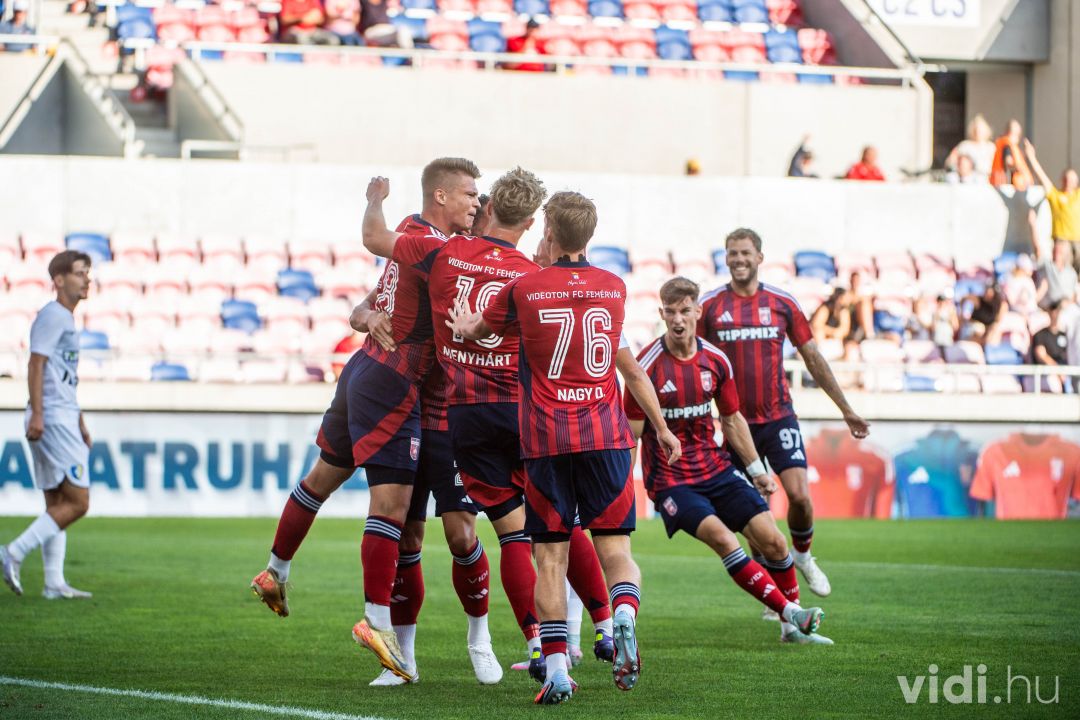 Magabiztos győzelmet aratott a Vidi a Tiszakécske ellen