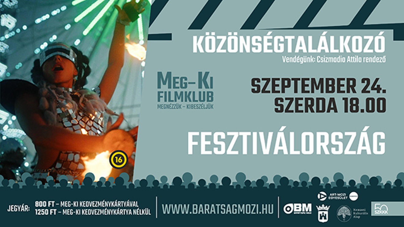 Fesztiválország – indul a Meg-Ki Filmklub új évada a Barátság moziban