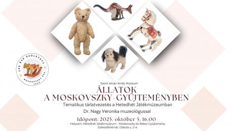 Állatok a Moskovszky-gyűjteményben – tematikus tárlatvezetés október 5-én