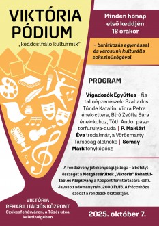 Fiatal népzenészek, irodalmár és fotográfus lesz a Viktória Pódium októberi vendége