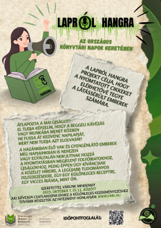 Lapról hangra – közösségi kezdeményezés az Országos Könyvtári Napok keretében