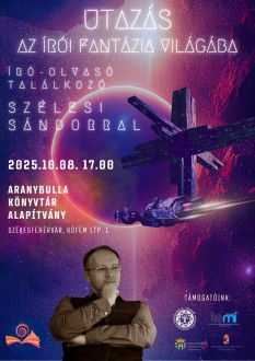 Tűzzománc-művész, sci-fi író és kreatív foglalkozás az Aranybulla Könyvtárban