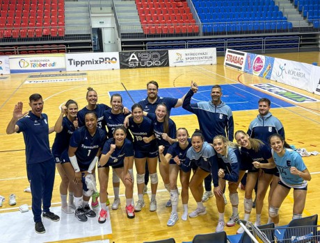 Öt szettes meccset nyert Nyíregyházán a MÁV Előre Foxconn