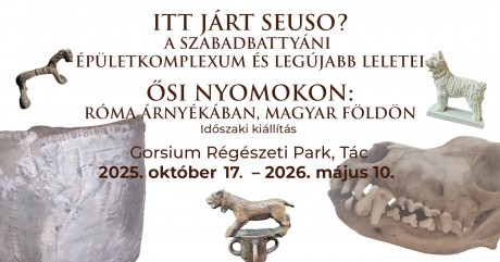 A szabadbattyáni Seuso-palota legújabb leletei és egy kutyatörténeti kiállítás is látható lesz Gorsiumban