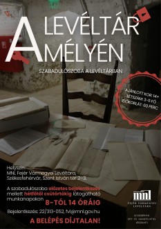 Kijutna a múlt fogságából? - szabadulószoba a vármegyei levéltárban
