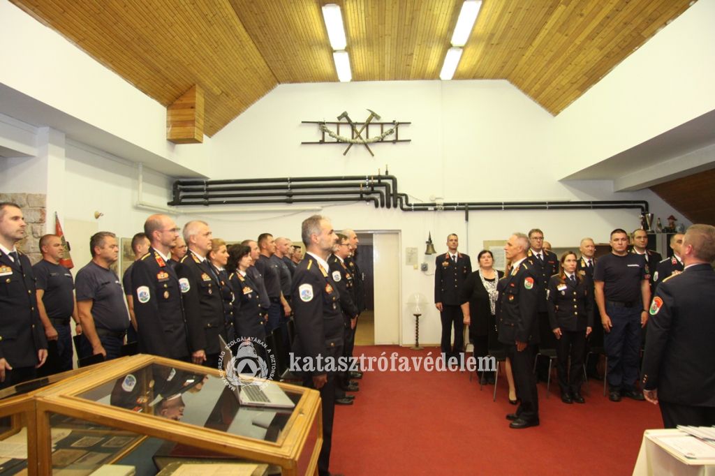 Ünnepi állománygyűlés és elismerések a Katasztrófavédelmi Igazgatóságon