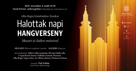 Mozart és Salieri művei csendülnek fel a szimfonikusok Halottak napi koncertjén