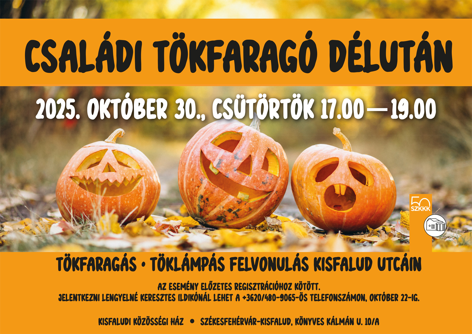 Izgalmas halloweeni programok Kisfaludon és Csalán