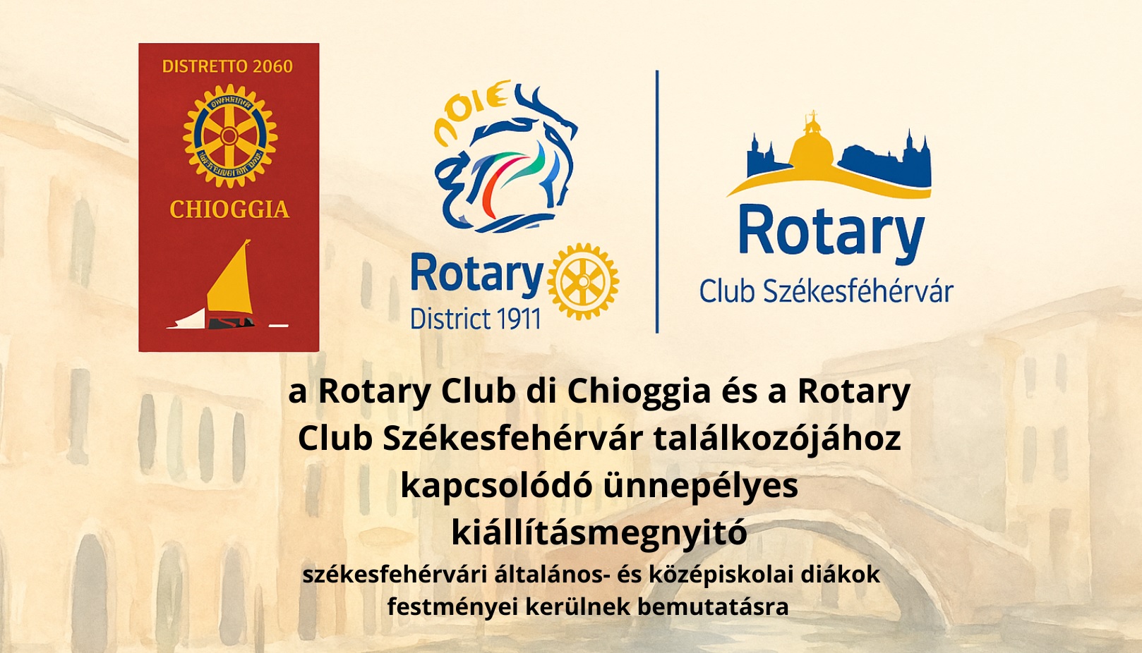 Képzőművészeti kiállításra hív a Rotary Club Székesfehérvár