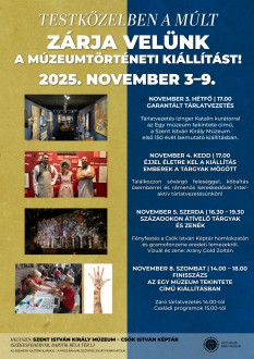 A héten még látható az Egy múzeum tekintete című kiállítás