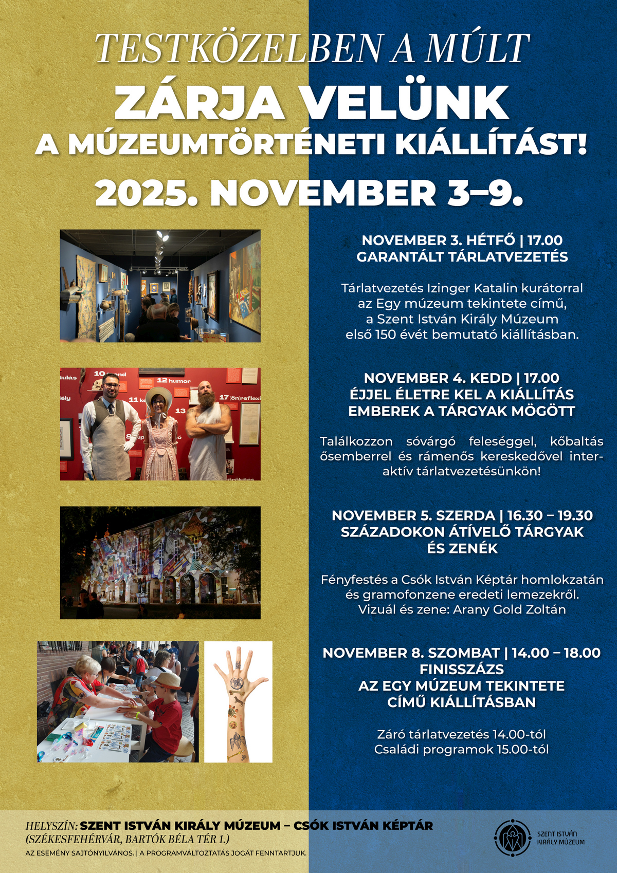 A héten még látható az Egy múzeum tekintete című kiállítás