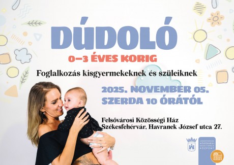 Dúdoló és Csicsergő - a Felsővárosi Közösségi Ház novemberi programjai