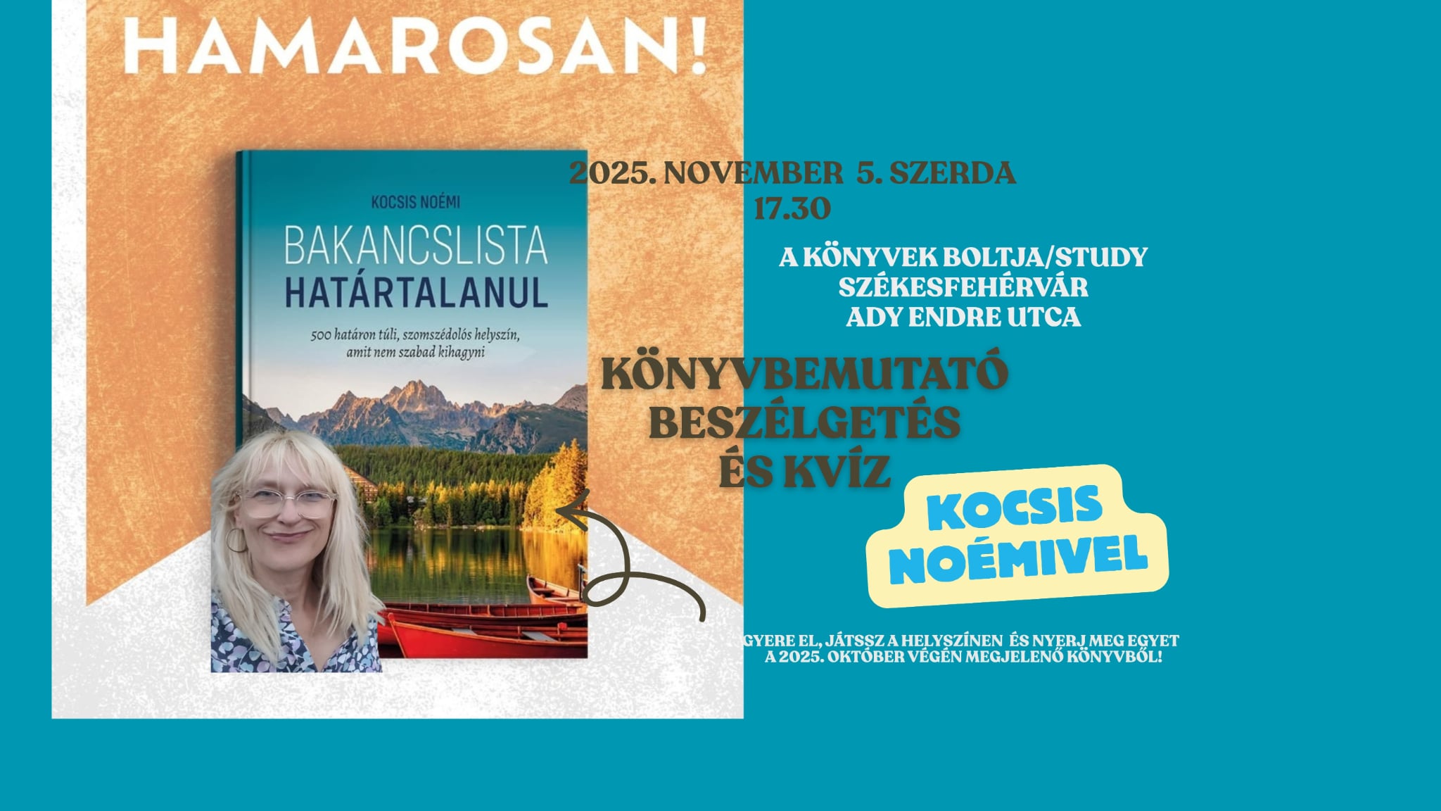 Bakancslista – Határon túli barangolásra hív Kocsis Noémi könyve