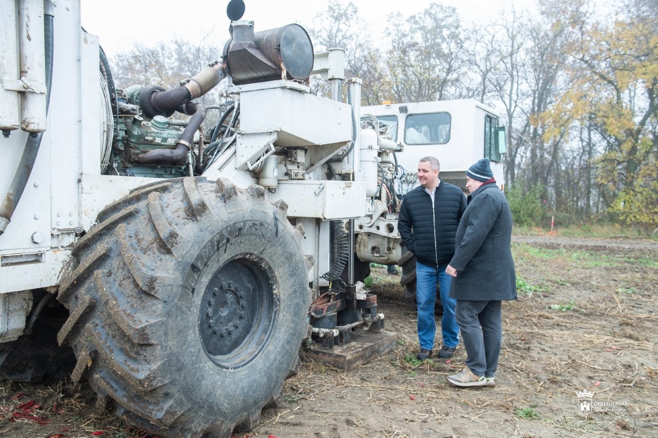 Hétvégén zárul Fehérvár határában a geotermikus kutatási projekt
