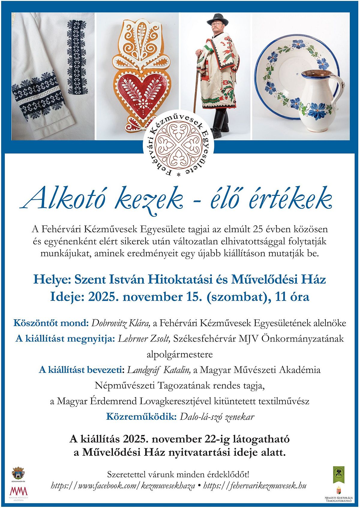 Szombaton nyílik a Fehérvéri Kézművesek Egyesületének újabb kiállítása