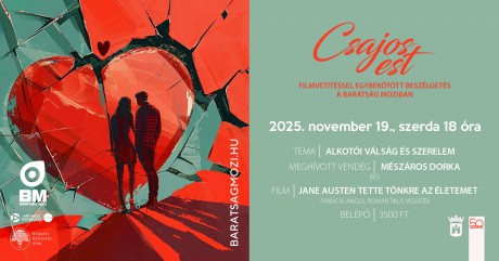 Alkotói válság és szerelem – Csajos est a Barátságban