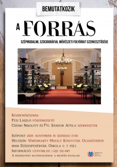 Irodalom és utazás – két programot kínál szerdára a Vörösmarty Mihály Könyvtár