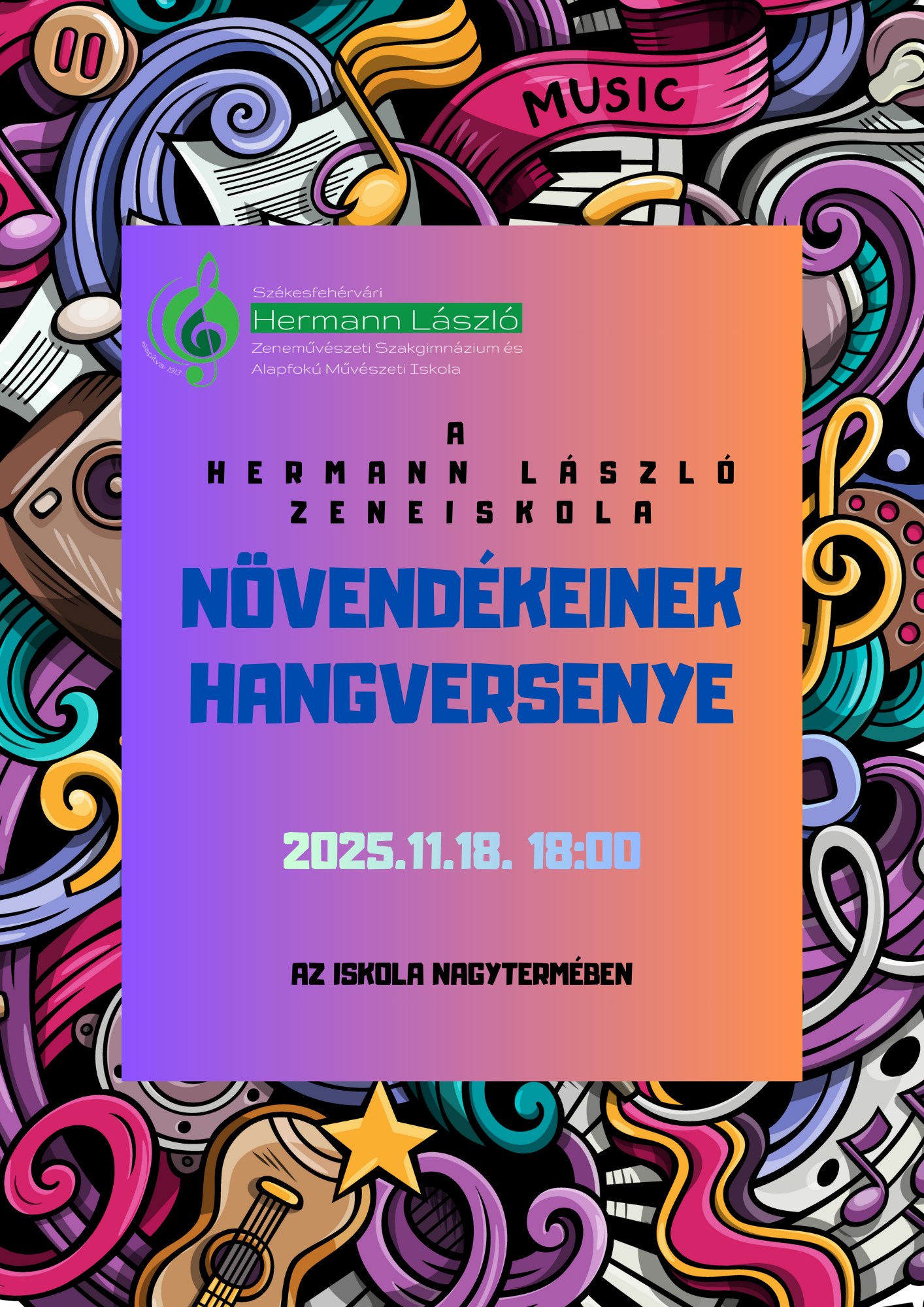 Zeneiskolás hangversenyek – mától több koncerten is bemutatkoznak a növendékek