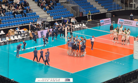 Nagy küzdelemben jutott tovább a MÁV Előre a CEV Kupában