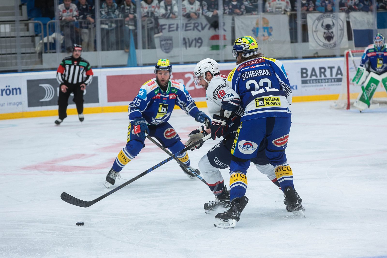 Osztrák jégkorongliga - itthont kapott ki a Volán a Villachtól