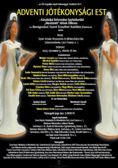 Kárpátaljai közösségeket segítenek a 20. Ökumenikus Adventi Jótékonysági Est bevételével